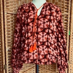 Free People boho blouse